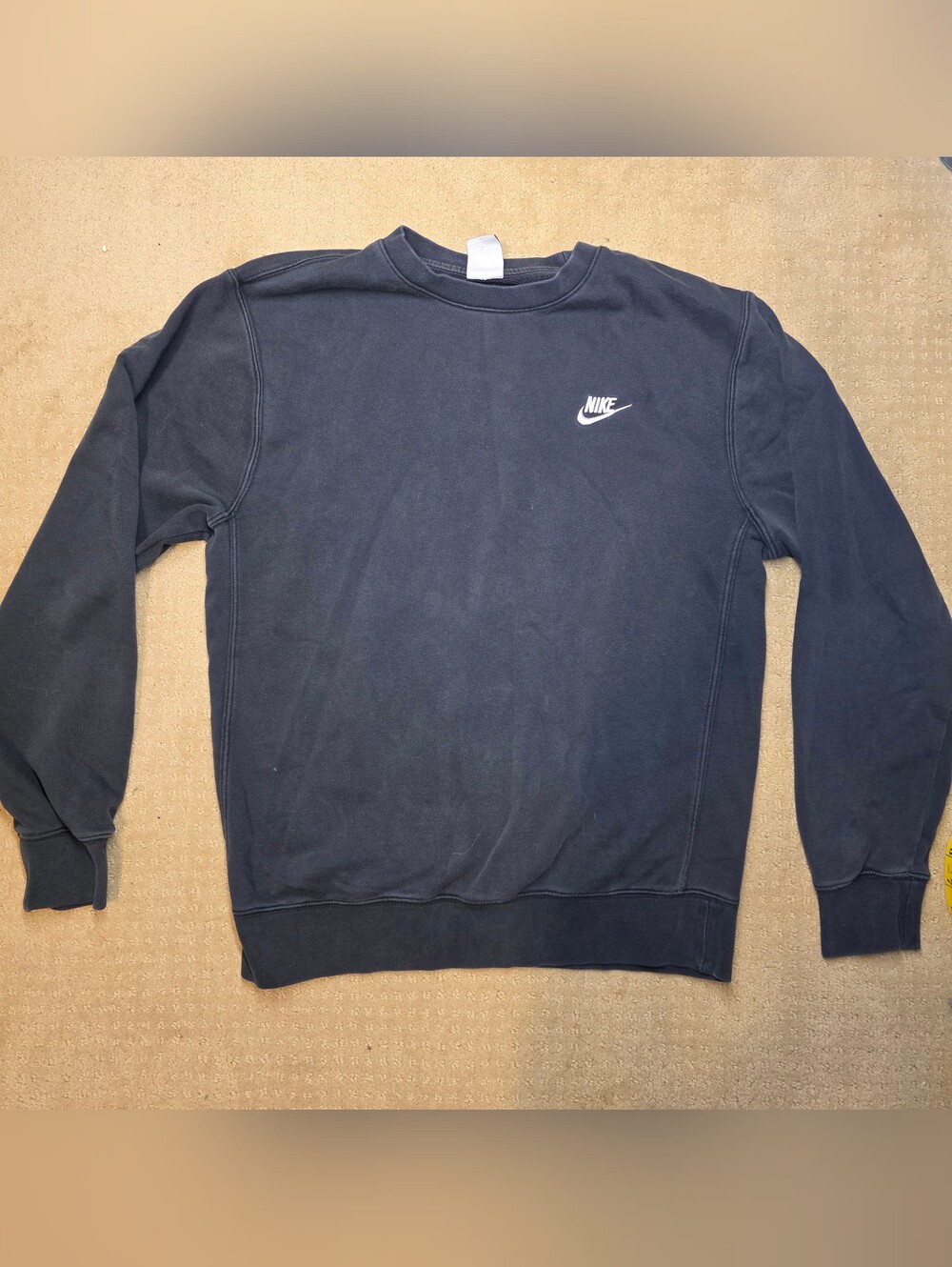 Nike Sportswear Club Fleece Crewneck Sweatshirt - Faded Black